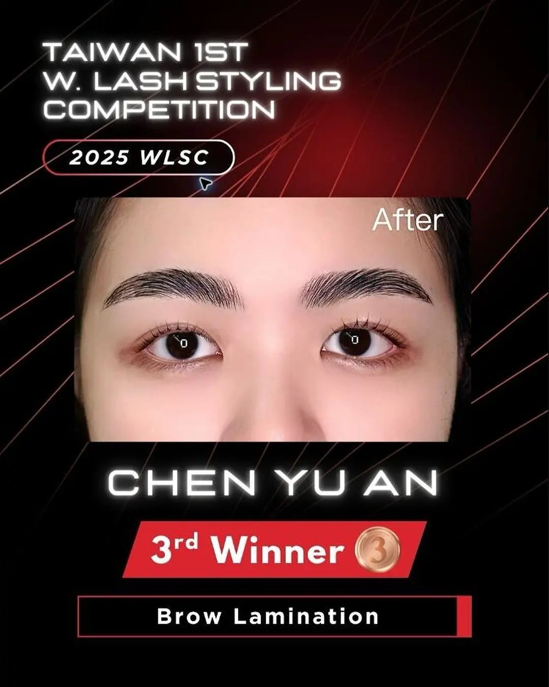 Organiser’s official result — S:EE · CHEN YU AN, Third, WLSC International Lash Championship