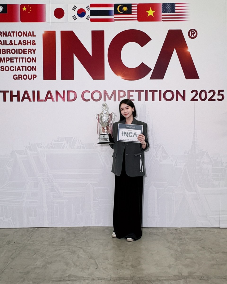 INCA Group judge appointment certificate: Lash Lift, certificate number TAF-25001, valid 20 May 2026 – 30 December 2028.