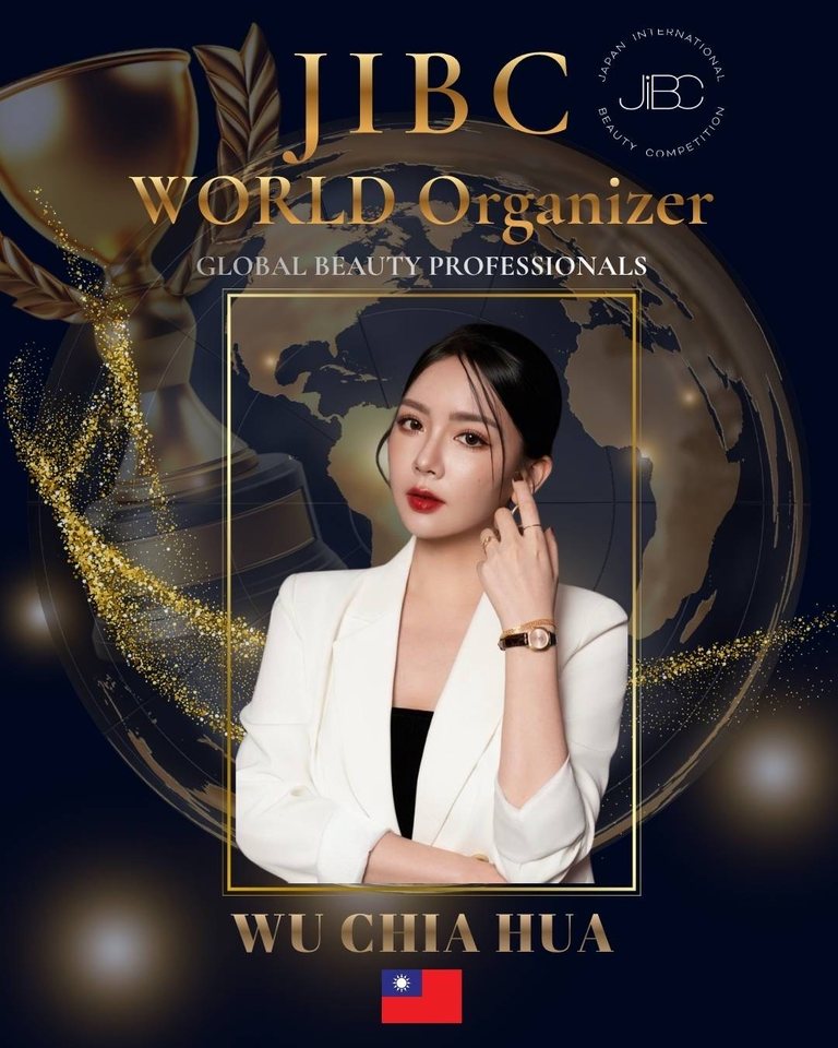 JIBC (Japan International Beauty Competition) World Organizer announcement.