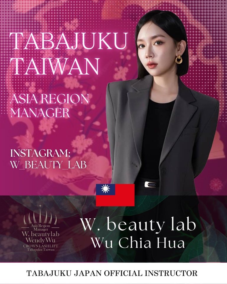 Tabajuku (Japan) official notice: Asia Region Manager and Tabajuku Japan official instructor.