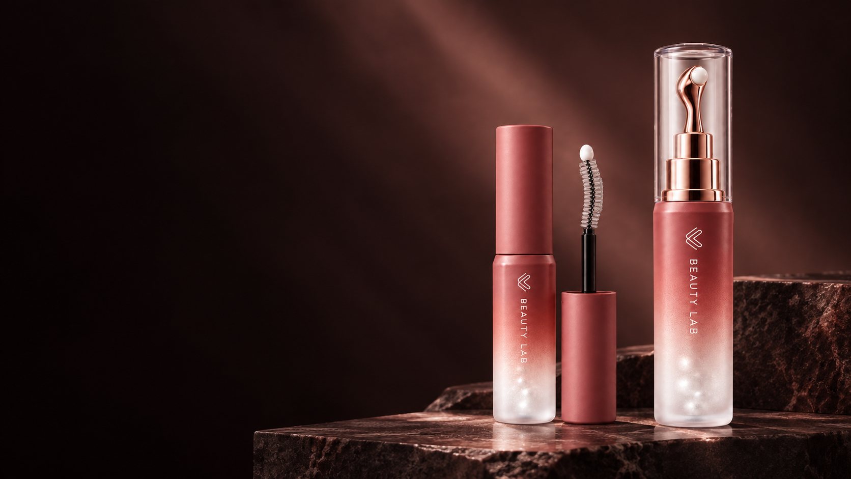 W Beauty Lab Grab Stick and Lash Coat product hero image.